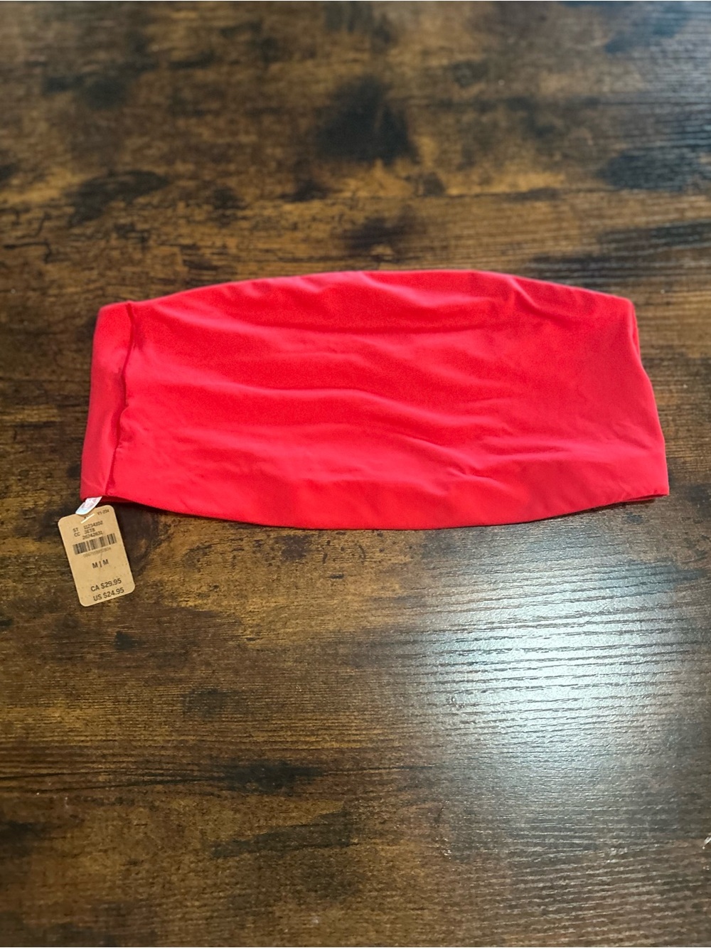 Victoria’s Secret Bandeau / Tube Top -Red